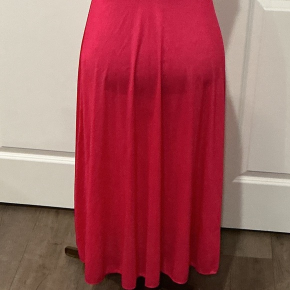 Soft Moments New York Pink Red Vintage Lace Nightgown Lingerie Size Small? - Picture 8 of 11